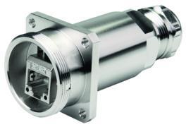 Telegärtner 100007385 | TOC Flanschdose IP68 inkl. AMJ-S Modul Cat.6A(IEC) T568B