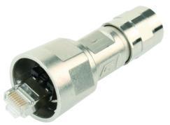 Telegärtner 100007455 | STX V1 RJ45-Steckerset AWG24-27 Cat.6A(IEC) Metall