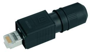 Telegärtner 100007464 | STX V4 RJ45-Steckerset AWG24-27 Cat.6A(IEC) m. Knickschutz