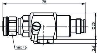 Telegärtner 100025542 | 2.2-5 Überspannungsableiter Sti-Bu mit Gasentladungsableiter 150 V
