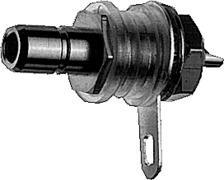 Telegärtner 100024846 | SMB-Einbaustecker Lötanschluss, Einbau von vorne mit Isolierscheiben