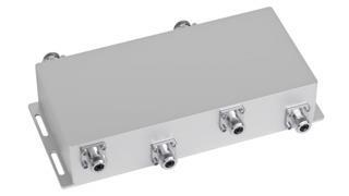 Telegärtner 100024310 | N Hybrid-Koppler (f), 4x4, 698-2700 MHz, -161 dBc
