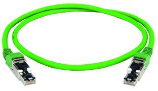 Telegärtner 100017314 | Patchkabel SF/UTP Cat.5 2x2xAWG22/7 (PUR) MFP8-MFP8, 2,0 m