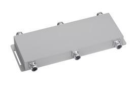 Telegärtner 100025429 | 4.3-10 Hybrid-Koppler (f), 3x3, 698-3800 MHz, -155 dBc