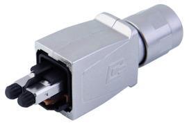 Telegärtner 100007618 | STX V14 LWL-Steckerset, 2SC, Multimode, ohne Knickschutzspirale