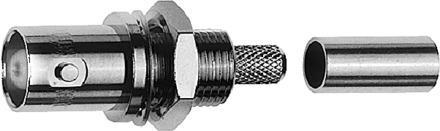 Telegärtner 100023379 | BNC-Kabeleinbaubuchse Crimp G1 (RG-58C/U) crimp/crimp
