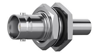 Telegärtner 100023394 | BNC-Kabeleinbaubuchse crimp/crimp G5 (RG-223/U), 50 Ohm