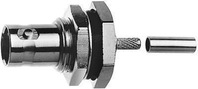 Telegärtner 100023431 | BNC-Kabeleinbaubuchse Crimp G7 (RG-316/U) crimp/crimp
