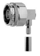 Telegärtner 100023895 | N-Kabelwinkelstecker Crimp G5 (RG-223/U), RG-142B/U löt/crimp