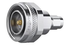 Telegärtner 100025340 | Adapter 4.3-10 auf 3.5 (m-m) Hand Screw Type