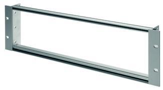Telegärtner 100022158 | 19" Modulträger mit Flansch 3 HE / 84 TE
