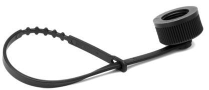 Telegärtner 100022777 | STX M12x1 Steckerschutzkappe mit Halteband, für D- und X-kodiert