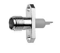 Telegärtner 100024679 | SMA-Einbaubuchse mit Flansch