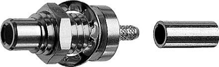 Telegärtner 100024901 | SMC-Kabeleinbaustecker Crimp G3 (RG-178B/U) crimp/crimp