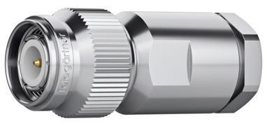 Telegärtner 100023725 | TNC-Kabelstecker, steck/klemm, Low Loss 240 Kabel, Feldmontage-Typ
