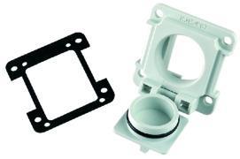 Telegärtner 100023157 | STX V6 Flansch ohne Montageset