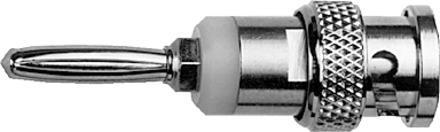 Telegärtner 100023665 | BNC-Bananenstecker schwarz-Laborsteckverbindungen