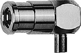 Telegärtner 100024890 | SMB-Kabelwinkelbuchse G11 (UT-85) löt/löt