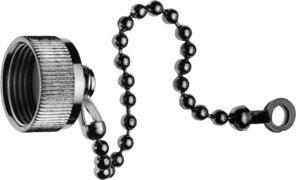 Telegärtner 100021261 | N und UHF-Abdeckkappe mit Kette, IP67
