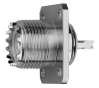 Telegärtner 100024344 | UHF-Einbaubuchse mit Flansch