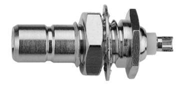 Telegärtner 100024841 | SMB-Einbaustecker Lötanschluss, Einbau von hinten