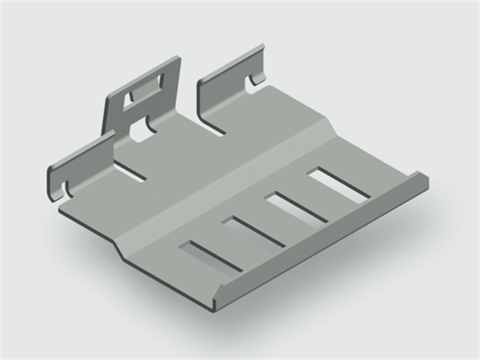 Lütze 380258.0010 | EMV-Rastelement, 1VPE=10 Cabinet / Zubehör / EMV / Rastelement