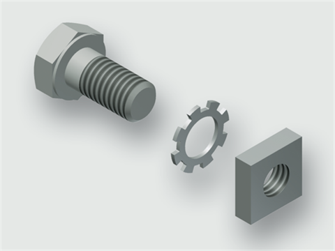 Lütze 330907.0001 | BSM M8 Cabinet / Zubehör / Verbindungselement / Schrauben