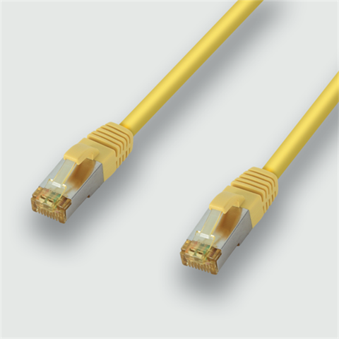 Lütze 192342.0100 | PATCHKABEL 1,0M GELB CAT.6A BUS- und Netzwerkleitung konfekt. Patchkabel RJ45
