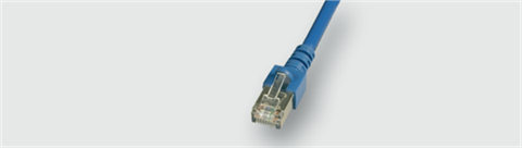 Lütze 192022.0100 | PATCHKABEL 1,0M BLAU BUS- und Netzwerkleitung konfekt. Patchkabel RJ45