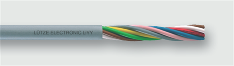 Lütze 108626 | LiYY 4×0,34 Elektronikleitung ELECTRONIC LiYY UL