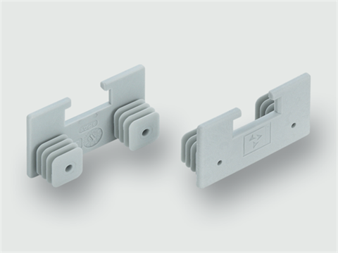 Lütze 380093.0100 | KHS-035-200 RG, 1VPE=100 Cabinet / Zubehör / Kunststoffteile / Kantenschutz