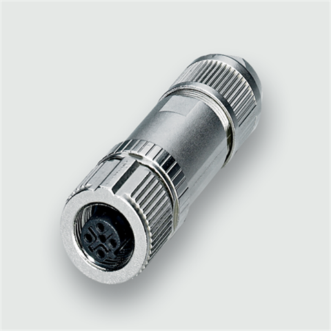 Lütze 490211 | KUGK2-M12 (C)-B FK konfektionierbarer Stecker / M 12 / M 12