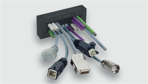 Lütze 606053 | VARIO KKLR2 SW Kabelverschraubung Cablefix Vario Kunststoff KKLR