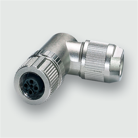 Lütze 490215 | KUWK4-M12 (C)-D FK konfektionierbarer Stecker / M 12 / M 12
