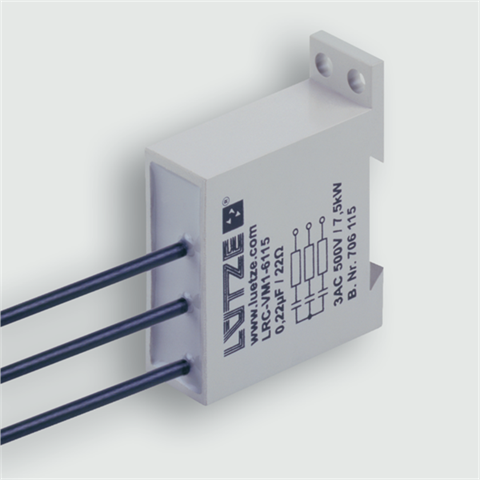 Lütze 706115 | LRC-VM1-6115 3AC 500V 7,5kW Motorentstörung am Motor