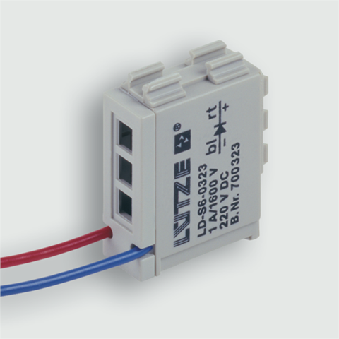 Lütze 700323 | LD-S6-0323 DC 24-230V 1A Schaltgerätentstörung universal
