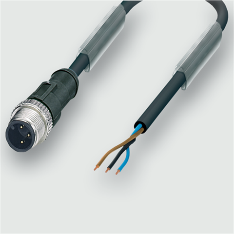 Lütze 471100 | STG3-M12 10M PUR M12-Verbindungsleitung