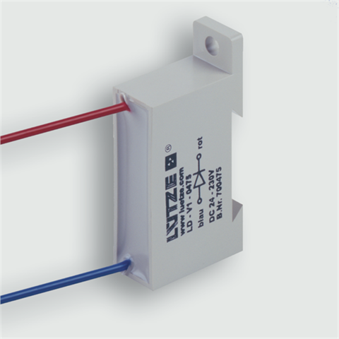 Lütze 700476 | LD-V1-0476 DC 24-230V 3A Schaltgerätentstörung universal