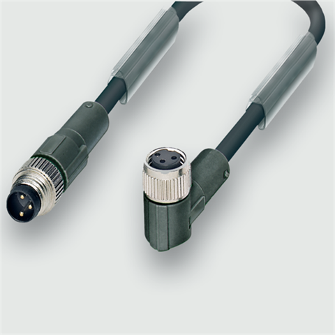 Lütze 488003 | STG3-M8/KUW3-M8 0,3M PUR M8-Verbindungsleitung