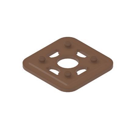 Lumberg Automation 735677004 | GDMF EPD braun (100 St) Dichtung für Ventilsteckverbinder Bauform A