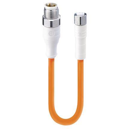 Lumberg Automation 934737041 | WRST 4-WRKMV 4-521/10 M Verbindungskabel M12 - M8