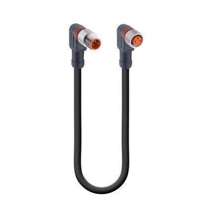 Lumberg Automation 13464 | RSMWV 3-RKMWV/LED A 3-224/0,3 M M8-Verbindungskabel