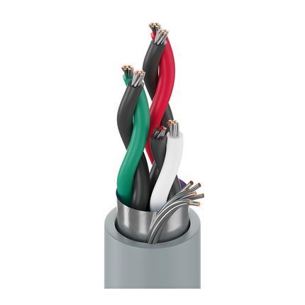 Belden Cable 9503 060U1000 | RS-232, Nr. 24-3pr, SR-PVC, O/A-Folie, PVC-Hülle, CMG, 75Ω