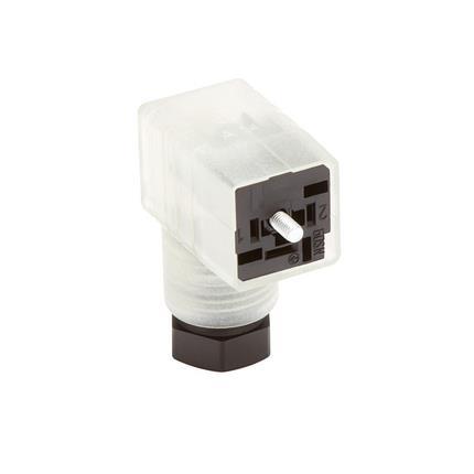 Hirschmann 935012412 | GDSNL 207 LED 24 VR YE black Ventilsteckverbinder