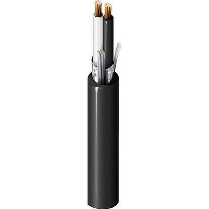Belden Cable 1030A.00305 | Inst, 1 Pr #16 Str BC, PVC Ins E1, OS, schwarze PVC-Hülle, 300 V PLTC, ITC, CMG