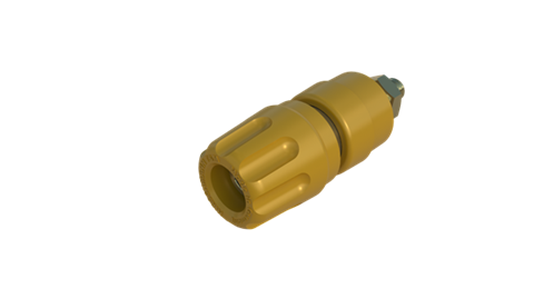 Hirschmann SKS 930103703 | PKI 10 A Au Buchse 4mm gelb