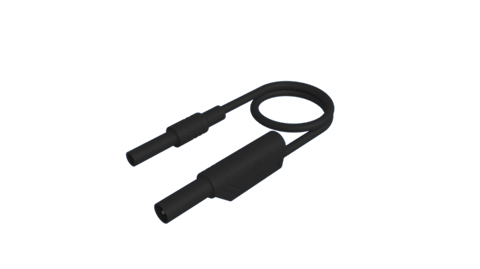 Hirschmann SKS 934043100 | MAL S WS-B 200/2,5 Messleitung 4mm schwarz