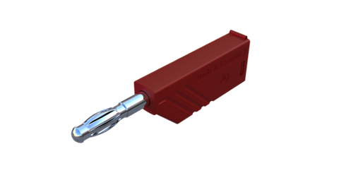 Hirschmann SKS 934100101 | LAS N WS Stecker 4mm rot