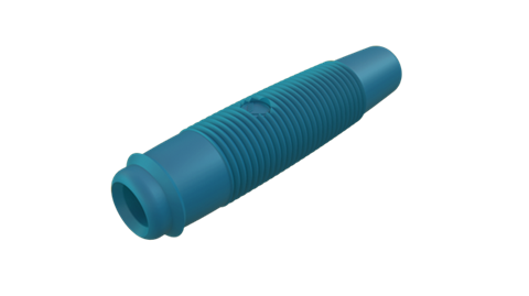 Hirschmann SKS 931804702 | KUN 30 Au Buchse 4mm blau