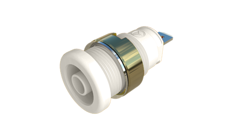 Hirschmann SKS 972355107 | SEB 2610 F4,8 Buchse 4mm weiß